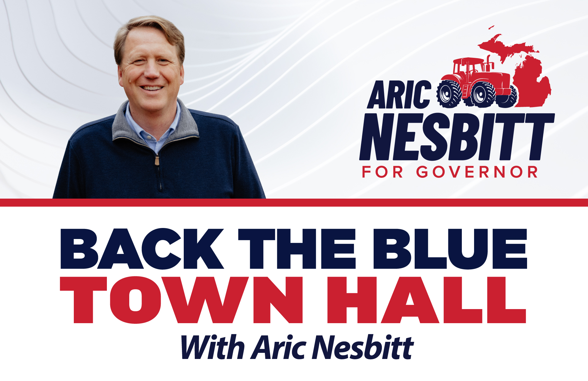 Back the Blue Town Hall with Aric Nesbitt